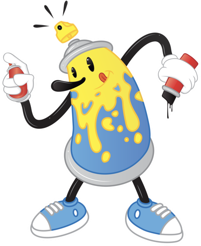 notre mascotte Graffito, emblème des GRAFFITIversaire